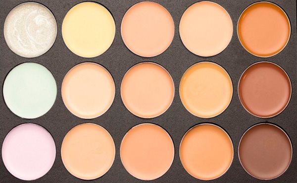 Palette de contour du visage