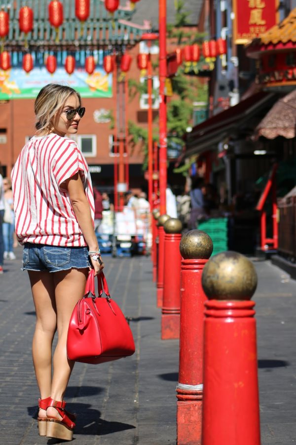 Que porter avec un sac rouge