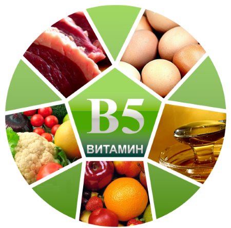 Lista produselor cu vitamina B5. Proporția conținutului de vitamine