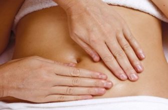 Massagem abdominal visceral