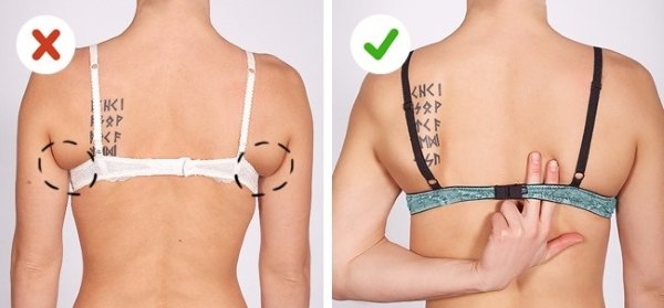 Comment doit s'asseoir un soutien-gorge