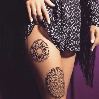 Mehendi - ce este. Desene cu henna pe corp pentru începători. Schițe, modele de tatuaje