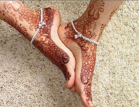 Mehendi - ce este. Desene cu henna pe corp pentru începători. Schițe, modele de tatuaje