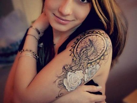 Tatuagem no braço para meninas. Fotos, esboços, desenhos de tatuagens no braço