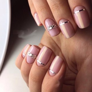 Manicure em tons pastel. Ideias suaves para manicure com fotos