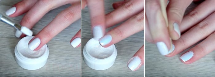 Como aplicar o esmalte em gel em casa. Instrução, vídeo com lâmpada, sem, esfregando, strass