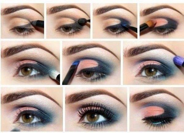 Maquillage pour les yeux. Instructions étape par étape avec photos pour les débutants. Jour, soir, couleur des cheveux