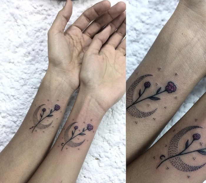 Tatuagens para meninas no braço e seu significado. Fotos, esboços, lindos, pequenos, inscrições