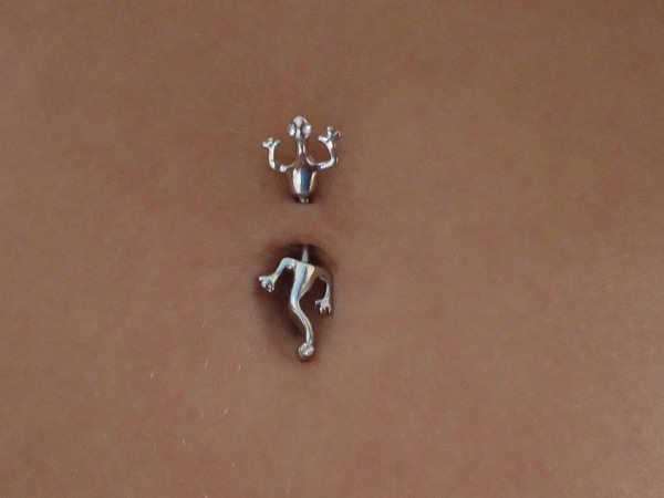 Piercing au nombril - photo comment c'est fait, guérit. Piercing en or, argent