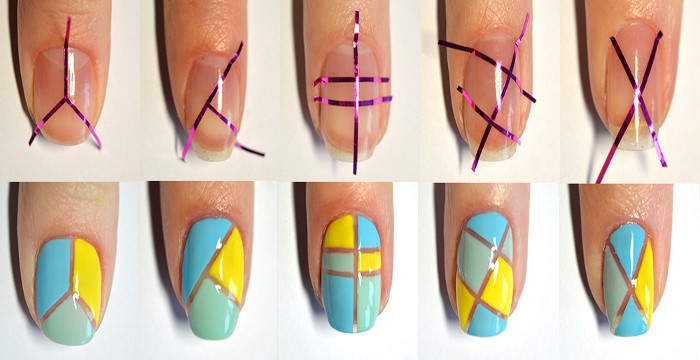 Desenhos em unhas para iniciantes. Manicure passo a passo com polidor de gel, agulha, goma laca. Esquemas, fotos, ideias