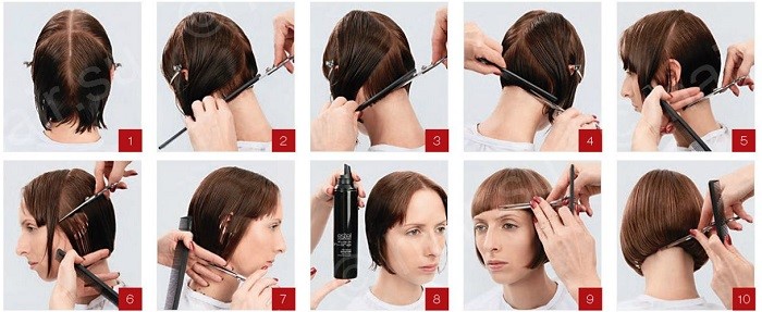 Como cortar seu cabelo lindamente - instruções passo a passo com fotos para cachos longos, curtos e médios