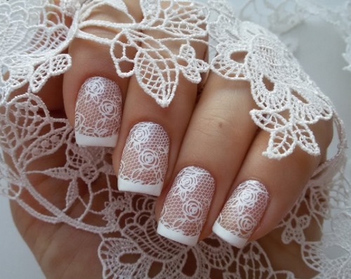 Design de unhas francês - notícias e fotos. Idéias de desenho, com polidor de gel brilhante, strass, brilhos, controles deslizantes, listras