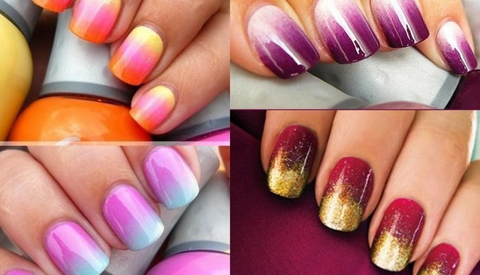 Design de unhas francês - notícias e fotos. Idéias de desenho, com polidor de gel brilhante, strass, brilhos, controles deslizantes, listras