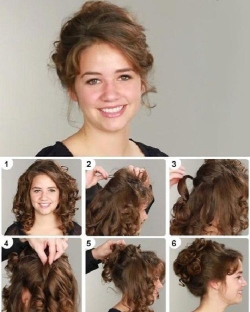 Como fazer um lindo penteado sozinho. O estilo moderno é fácil e rápido - instruções passo a passo com uma foto