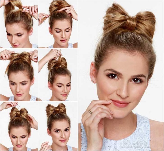 Como fazer um lindo penteado sozinho. O estilo moderno é fácil e rápido - instruções passo a passo com uma foto