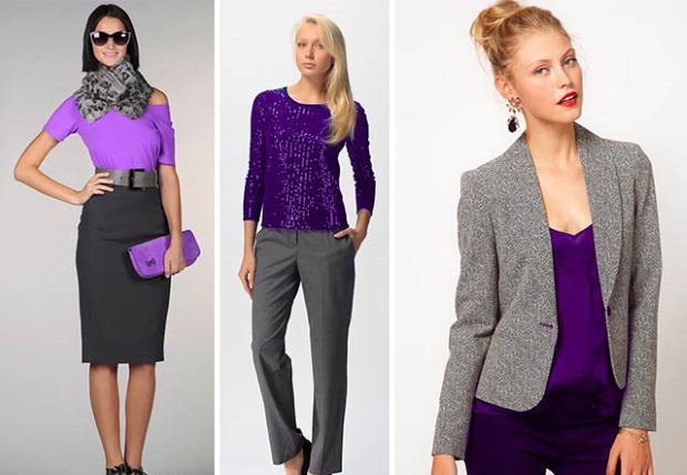 Qual a cor que combina com o roxo na roupa feminina, que significa o que vestir, quem combina com os tons e tons de roxo