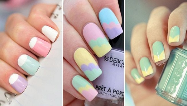 Manucure pour les ongles courts. Photo, design, oeil de chat vernis gel, français, classique, ambre, hiver, printemps, été, automne