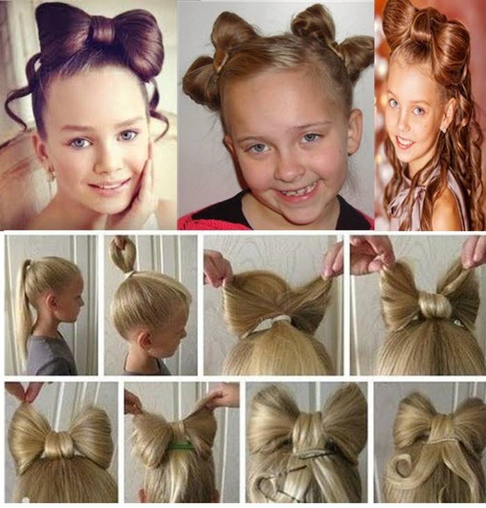 Como fazer um arco de cabelo. Instruções passo a passo para cabelos longos e médios para meninas e mulheres. Uma foto