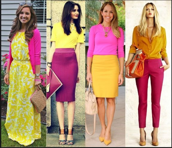 Qual é a cor do amarelo combinada com roupas femininas. O significado de quem se veste, o que vestir, fotos das opções de combinação