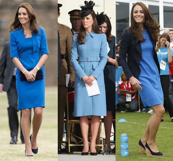 Que cor é combinada com o azul nas roupas femininas. Foto, o que significa o que vestir, quem se encaixa