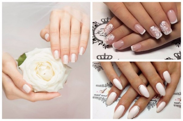 As melhores ideias de manicure de casamento para a noiva. Tendências da moda, design com fotos curtas, longas, estendidas, unhas de gel, francesas