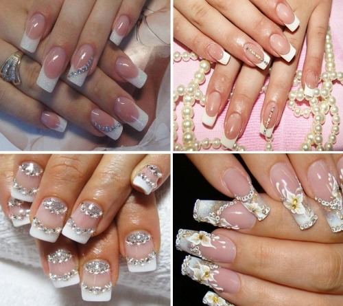 As melhores ideias de manicure de casamento para a noiva. Tendências da moda, design com fotos para curtas, longas, estendidas, unhas de gel, francesas