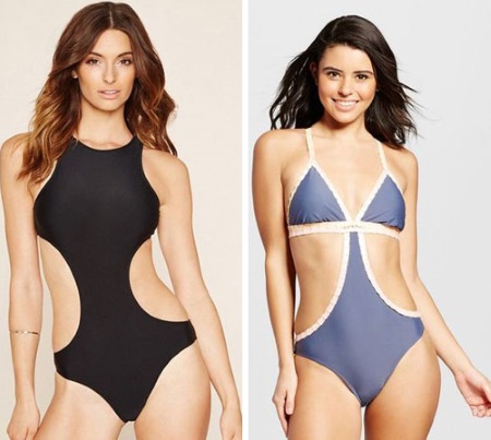 Maillot de bain une pièce à effet amincissant: sportif, correctif, pour rebondi, avec jupe, bonnets, push-ups, modèles minceur