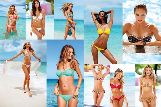 Îmbrăcăminte de baie Victoria Secret (Victorias Secret) 2024. Tendințe ale modei, fotografie: o singură piesă, bandou, separat, bikini, cu pantaloni scurți, push up