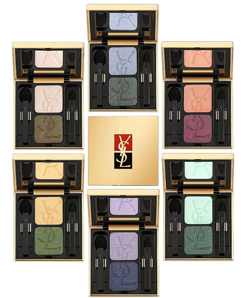 Fard à paupières Yves Saint Laurent (Yves Saint Laurent): 5 couleurs, liquide, mono, odnushki, mat. Palette de couleurs, avis