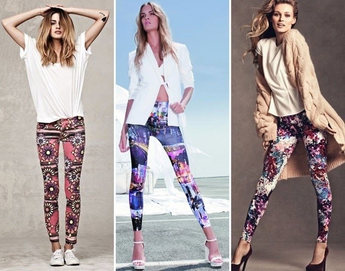 Leggings para mulheres. Fotos, tipos, o que vestir com preto, transparente, estampado, esportivo, colorido, couro, quente, leopardo