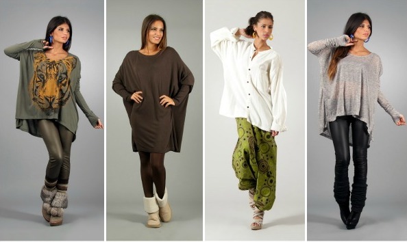 Oversized é um estilo de roupa para mulheres. O que é, uma foto, quem combina, como fica. Roupa tricotada para senhora com mais de 40 anos, completa, curta.