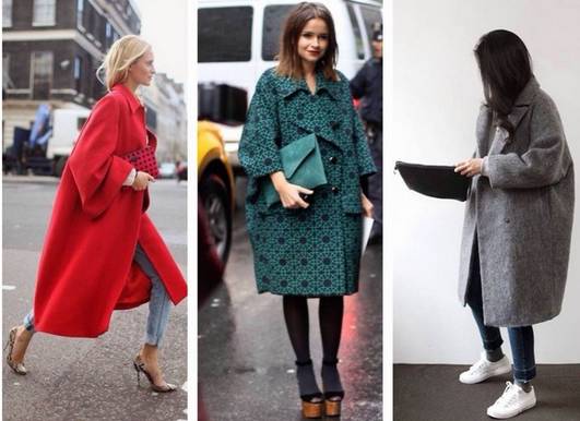 Oversized é um estilo de roupa para mulheres. O que é, uma foto, quem combina, como fica. Roupa tricotada para senhora com mais de 40 anos, completa, curta.