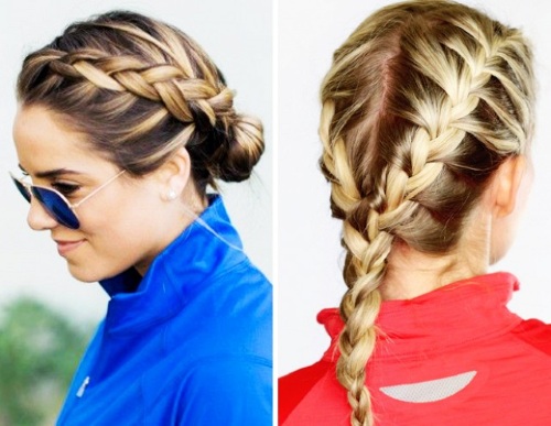 Penteado rápido para cabelos longos para todos os dias, para a escola para meninas, para médios e curtos com franja