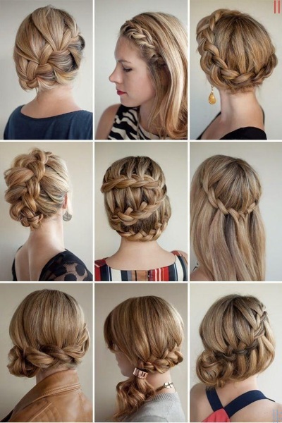 Penteado rápido para cabelos longos para todos os dias, para a escola para meninas, para médios e curtos com franja