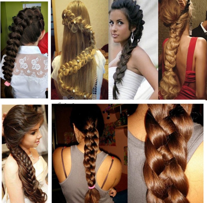 Penteado rápido para cabelos longos para todos os dias, para a escola para meninas, para médios e curtos com franja