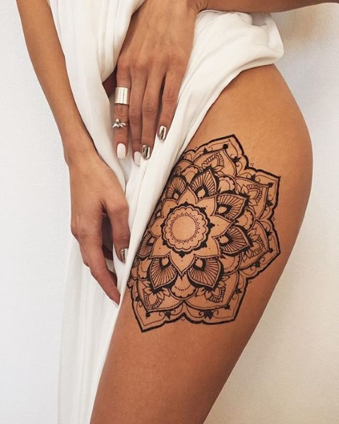 Tatouage mandala: qu'est-ce que c'est, caractéristiques, signification, comment il affecte la vie, où le faire