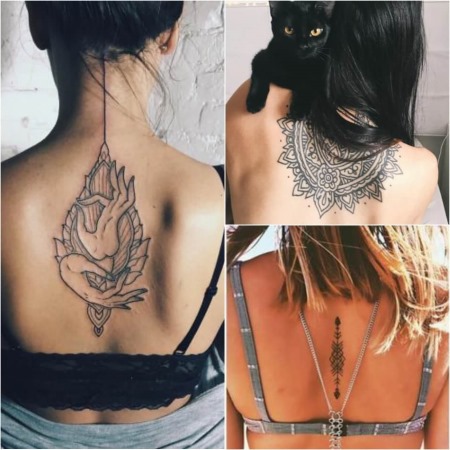 Lindas tatuagens para meninas. Foto de inscrições, tatuagens femininas claras, emparelhadas, pequenas no braço, pulso, coxa, ombro, perna, abdômen