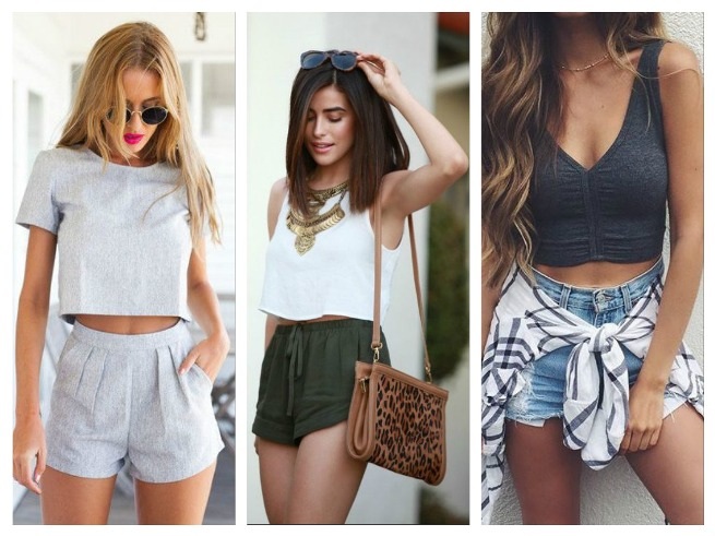 Crop tops: photo, styles, dentelle, mariée, pecherny, taille haute. Que porter avec une veste, comment crocheter