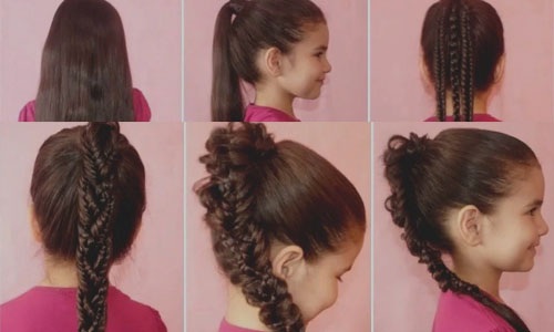 Tisser des tresses pour les filles de leurs propres mains pour les débutants. Instructions pour cheveux courts, moyens et longs. Tutoriels photo, vidéo