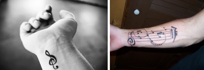 Tatuagem no pulso para homem. Fotos, desenhos, significados de tatuagens