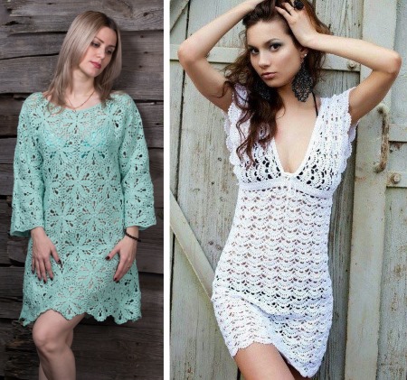 Rochie tunica. Fotografii de plajă, lenjerie, sport, vară. Cu ce ​​să mă îmbrac. Cum se croșetează, se tricotează. Model cu descriere, diagrame