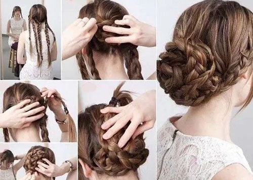 Como fazer um penteado rápido para cabelos longos. Opções de estilo bonitas, simples e fáceis para todos os dias