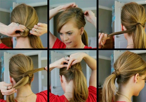 Como fazer um penteado rápido para cabelos longos. Opções de estilo bonitas, simples e fáceis para todos os dias