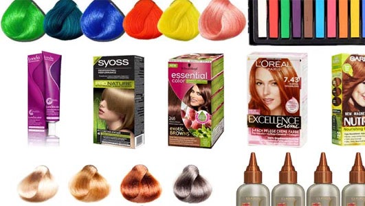 Classificação de tinturas de cabelo profissionais. Marcas de cosméticos, paleta de cores, preços