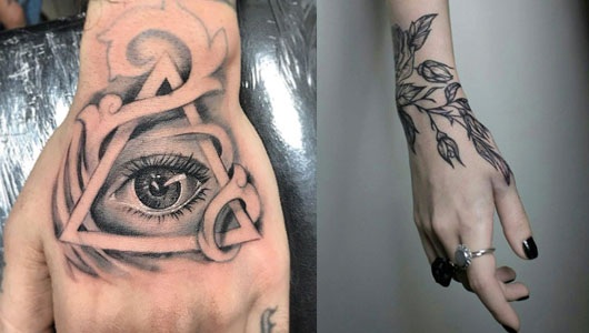 Tatuagem na mão para homens, meninas. Fotos, esboços, inscrições, imagens com significado, ideias para tatuagens e seus significados