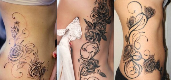 Desenhos de tatuagens para meninas. Pequeno, geométrico, lindo. Lobo, raposa, flores, corujas, hieróglifos