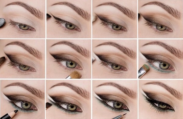 Cum să desenați singuri săgeți cu eyeliner lichid cu o lingură, folosind bandă, creion. Life hack pentru începători cu o pleoapă căzută, ochi de pisică, în engleză