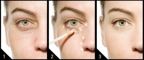 Maquillage de tous les jours pour les débutants. Photo marron, vert, yeux bleus, naturel, naturel, élégant