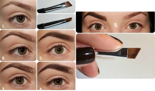 Que c'est beau de faire des sourcils: uniformes, plus foncés, plus épais, plus clairs. Auto-correction