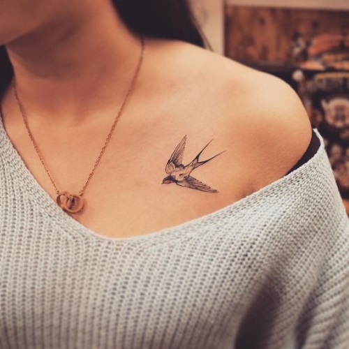 Beaux petits tatouages ​​pour les filles. Croquis et significations, photos